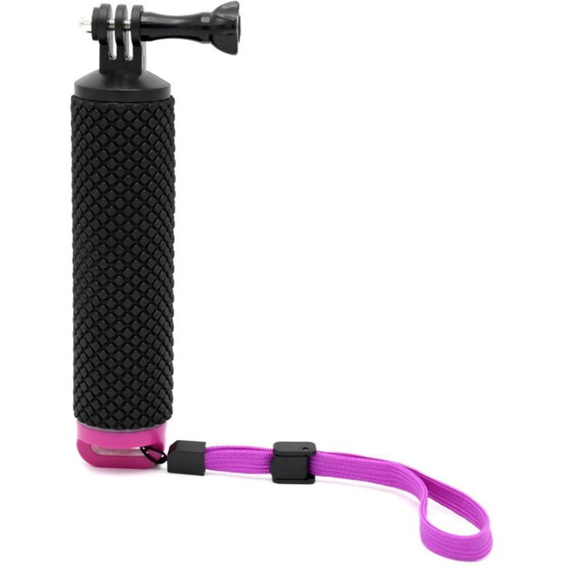 Caruba Padded Floating Handgrip GoPro Mount (Black/Purple)