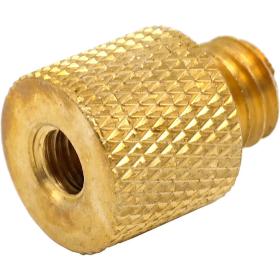 Caruba Adapterschroef 3/8&amp;quot;M - 1/4&amp;quot;F - Brass