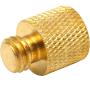 Caruba Adapterschroef 3/8&amp;quot;M - 1/4&amp;quot;F - Brass