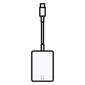 Apple Adaptador usb-c a tarjeta sd V2 MW653ZM/A