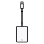 Apple Adaptador usb-c a tarjeta sd V2 MW653ZM/A