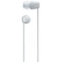 Auriculares Inalámbrico Intrauditivos Sony WI-C100/ con Micrófono/ Bluetooth/ Blancos