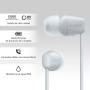 Auriculares Inalámbrico Intrauditivos Sony WI-C100/ con Micrófono/ Bluetooth/ Blancos