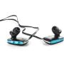 Auriculares Inalámbricos Deportivos Elbe ABT-038-DEP/ con Micrófono/ Bluetooth/ Azul y Negro