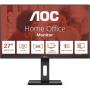 Monitor Profesional AOC 27E3QAF 27'/ Full HD/ Multimedia/ Regulable en altura/ Negro