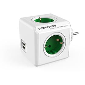 Allocacoc PowerCube Original USB Green