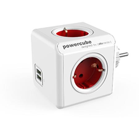 Allocacoc PowerCube Original USB Red