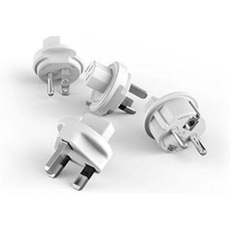 Allocacoc Travel Plugs 4X