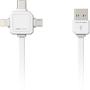 Allocacoc USB Cable | USB-C White