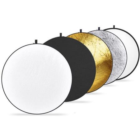 Caruba 5 In 1 Gold Silver Black White Translucent 80cm