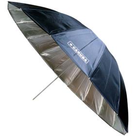 Caruba Flash Umbrella - 153cm (White + Black Cover)