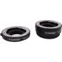 Caruba Extension Tube Set Olympus MFT Chroom (Versie II)