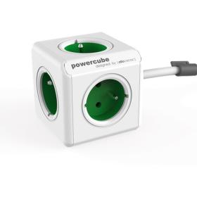 Allocacoc PowerCube Extended Green 1.5m Cable (FR)