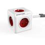 Allocacoc PowerCube Extended Red 3.0m Cable (FR)