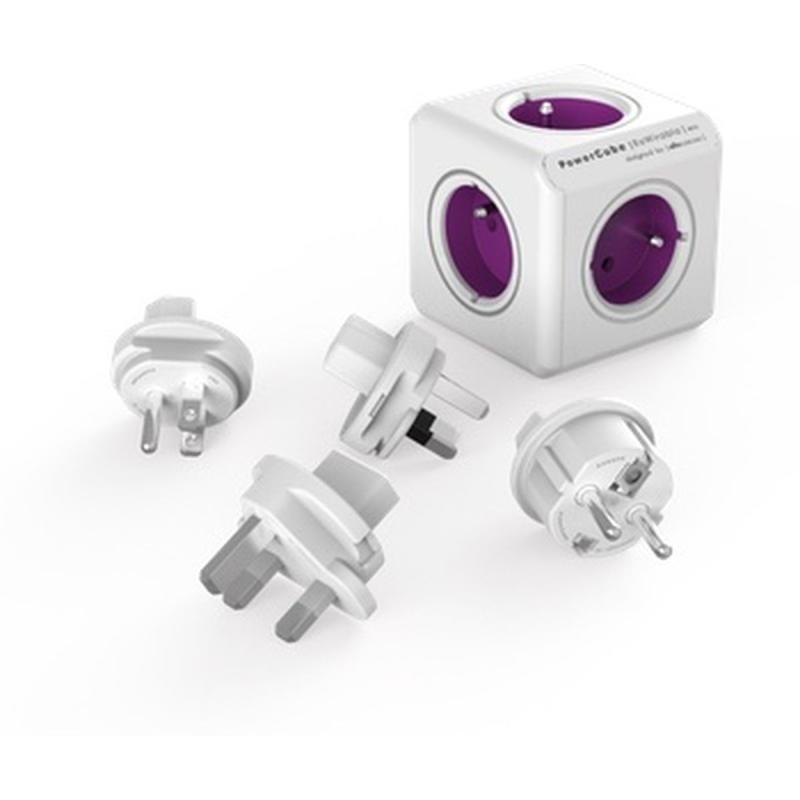 Allocacoc PowerCube Rewirable + 3X Plug + IEC EU Cable (FR)