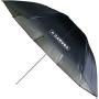 Caruba Umbrella Silver/Black 109cm