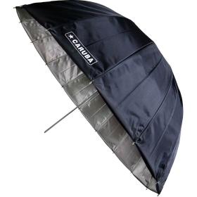 Caruba Deep Umbrella Silver/Black 85cm