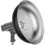 SMDV BR 300 Beauty Dish Silver