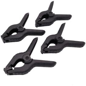 Caruba Background Clamp Black Large (4 Pieces)