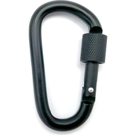 Caruba Karabijnhaak Black (Set Van 3 Pieces)