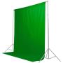 Caruba Background Cloth 3X6m Chroma Key Green