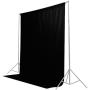 Caruba Background Cloth 3X6m Black