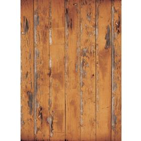 Westcott Distressed Wood Matte Vinyl Backdrop (5&amp;#039;X7&amp;#039;) Rich