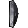 Caruba Quick Assembly Matte Silver Strip Softbox 30x140cm