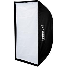 Caruba Quick Assembly Matte Silver Strip Softbox 60x90cm