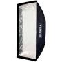 Caruba Quick Assembly Matte Silver Strip Softbox 60x90cm