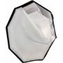 Caruba Quick Assembly Matte Silver Round Softbox 120cm