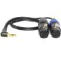 Peppercable CAY4 2X XLR Female-3.5mm Mini Stereo Jack CABL40