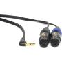 Peppercable CAY4 2X XLR Female-3.5mm Mini Stereo Jack CABL40