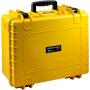 B&amp;W Outdoor.cases Type 6000 Yellow / Plukschuim