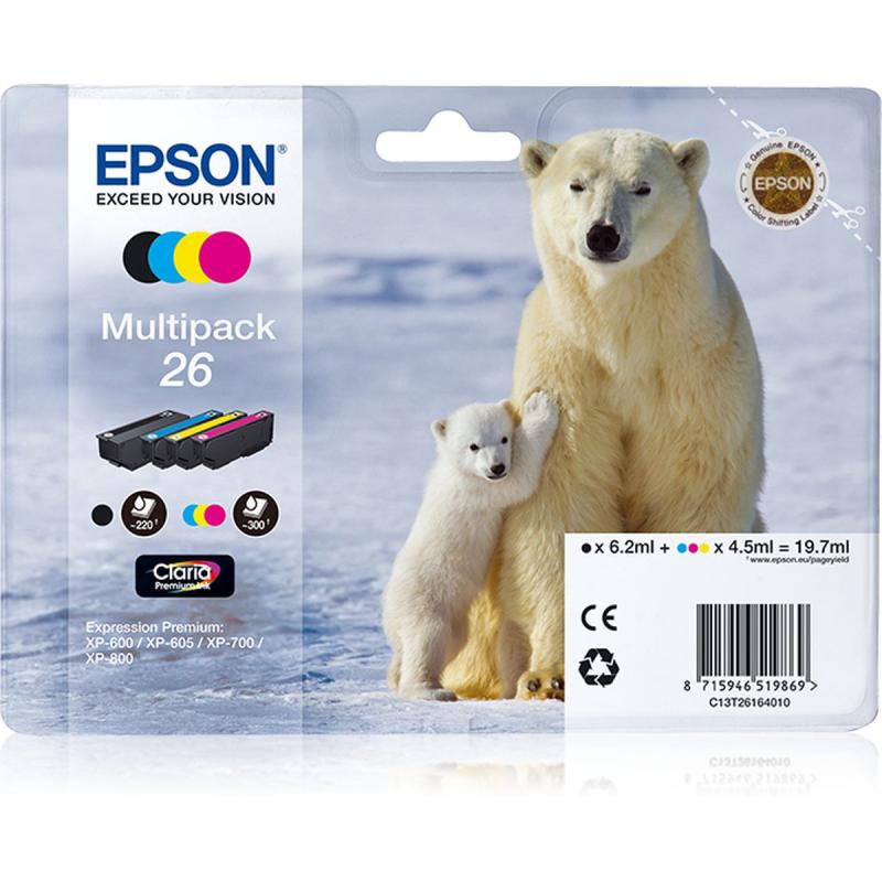 Epson T2616 - Black And Tri-Colour