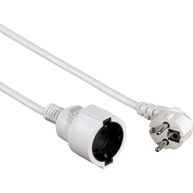 Hama Ext Cord Pro 3m White