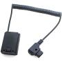 Caruba NP-FZ100 Full Decoding Dummy Battery + D-Tap
