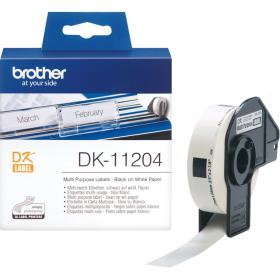 Brother DK11204 Multi Purpose Labels