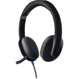 Logitech H540 Headset Black USB