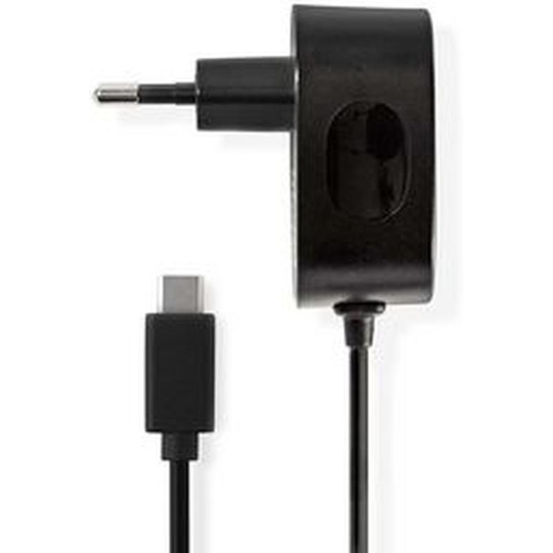 Nedis Wandoplader 3.0 A Vaste Cable USB-C BK