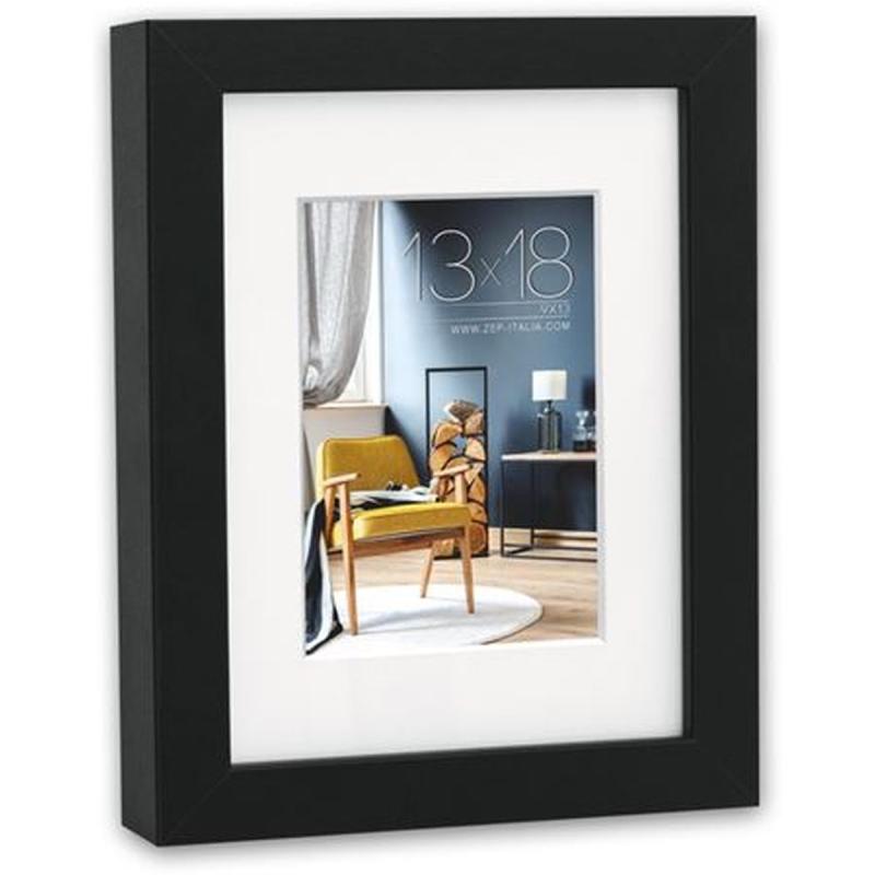 Zep Photo Frame V5946B Niki Black 7x10 / 10x15cm