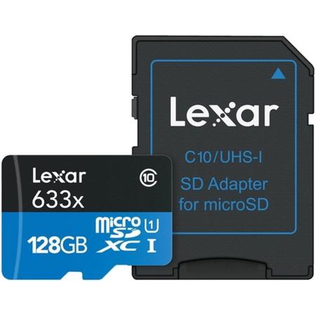 Lexar MicroSDHC HP UHS-I 633X 128GB