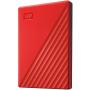 Western Digital My Passport 2TB USB 3.2 GEN1 Red