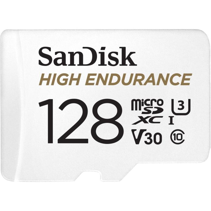 SanDisk MicroSDHC Dashcam &amp;amp; Home Monitoring 128GB