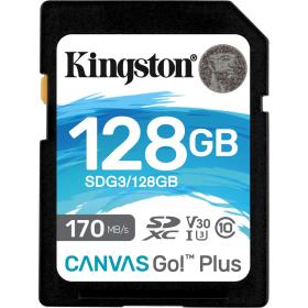 Kingston 128GB Video Class V30 UHS-I U3 CLASS10 SDXC UHS-I