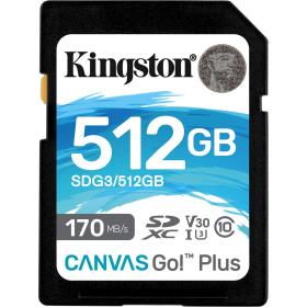 Kingston 512GB Video Class V30 UHS-I U3 CLASS10 SDXC UHS-I