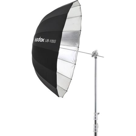 Godox 105cm Parabolic Umbrella Black&amp;amp;silver