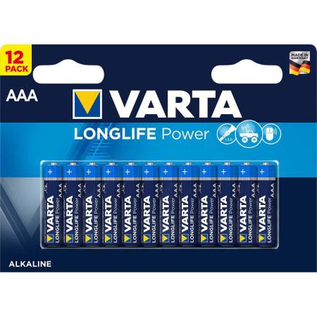 Varta Alkaline Battery AAA 1.5 V High Energy 12-pack