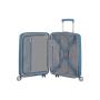 Maleta de Cabina American Tourister SoundBox Spinner 55cm/ 55x40x20cm/ 4 Ruedas/ Azul Piedra