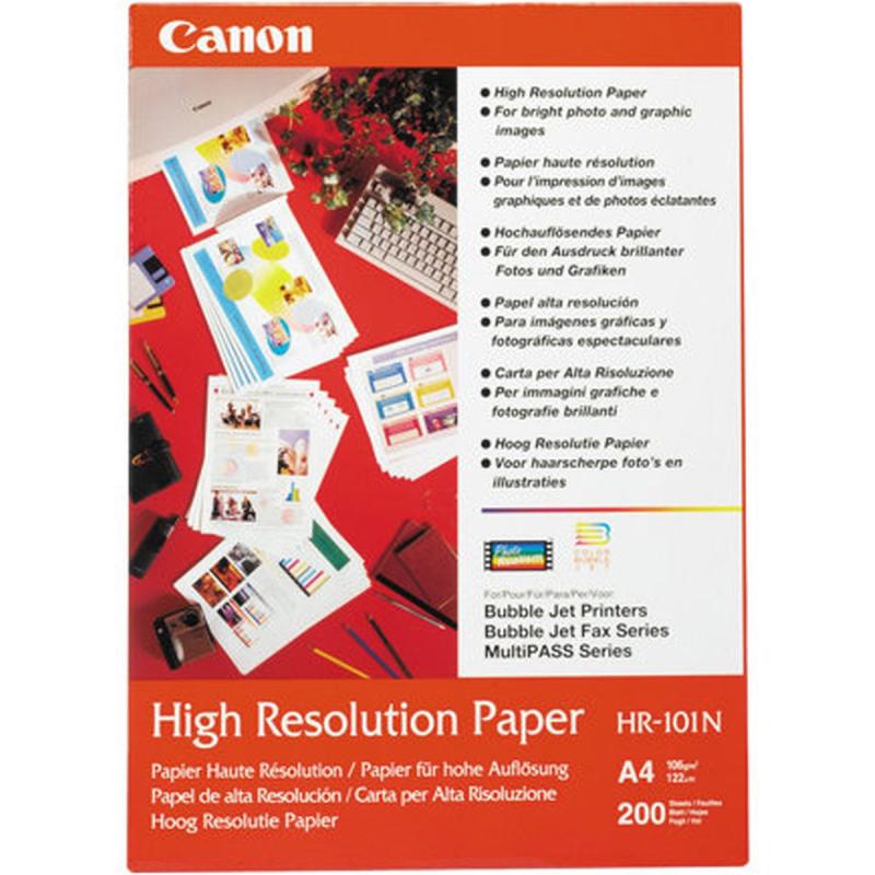 Canon HR-101 High Resolution Paper Inktjet A3 20 Sheets